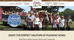 Desktop Screenshot of pleasantacres.com